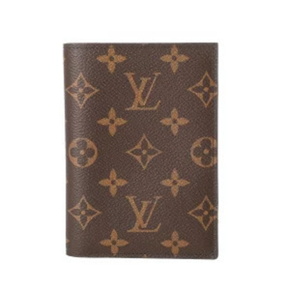 Louis Vuitton Monogram Couverture Passport NM Brown Canvas Case